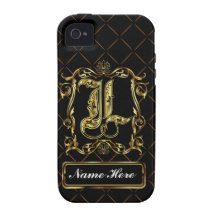 Monogram L Vibe Important View Notes Please iPhone 4/4S Cases