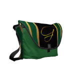 Monogram Letter E Messenger Bag