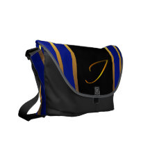 Monogram Letter I Messenger Bag
