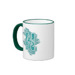 MONOGRAM LETTER N mugs