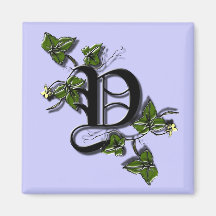 Monogram Letter Y magnet
