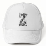 Monogram Letter Z hats