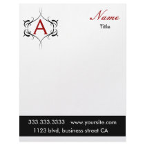 monogram letterhead
