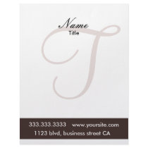 monogram letterheads