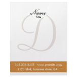 monogram letterheads