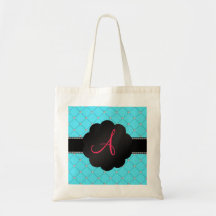 Monogram Light blue diamonds Bag