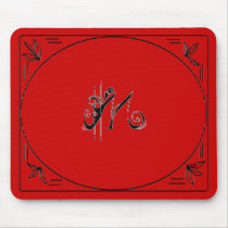 Monogram 'M' Mouse Pad