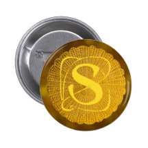 monogram - medallion button