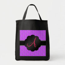 Monogram Purple diamonds Bag
