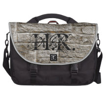 Monogram Stony style Commute Laptop Bag