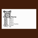 Monogram T business cards