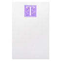 Monogram T stationery