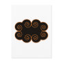 Monogram Tag Post Card