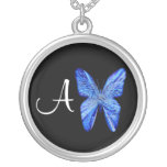 Monogram Wings Necklace