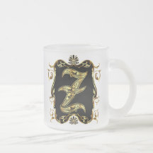 Monogram Z One of a kind View notes please Coffee Mugs