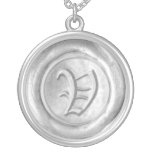Monogramme de joint de cire - argent - le vieil an colliers