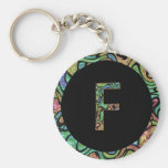 Monogramme F Porte-clefs