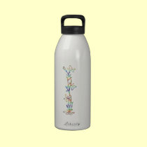 MONOGRAMME FLORAL I bouteilles