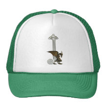Monogramme J de gargouille Casquette De Camionneur