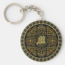 Monogramme M Porte-clé