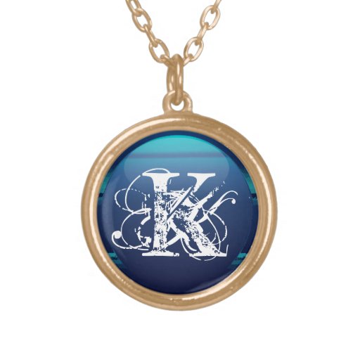 Monogramme personnel colliers