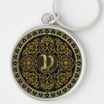 Monogramme V Porte-clef