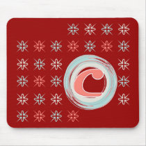 Monogrammed "C" Mousepad