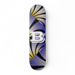 Monogrammed Comet Covergence skateboards