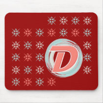 Monogrammed "D" Mousepad