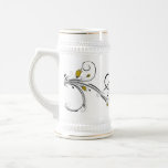 Monogrammed Drinking Stein Coffee Mugs