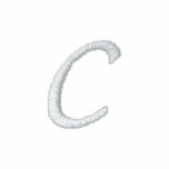 Monogrammed embroidered (C) polo embroidered shirts