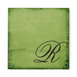 Monogrammed-green magnets