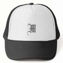 Monogrammed hat