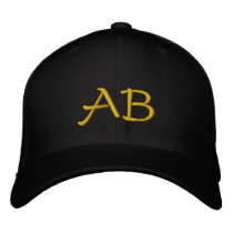 MONOGRAMMED HATS
