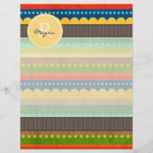Monogrammed Indian Blanket Flyer
