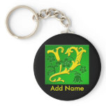 Monogrammed Keychain