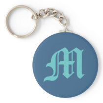 Monogrammed Keychain