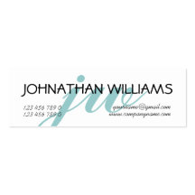 Monogrammed professional freelance consultant business card templates
