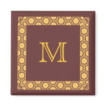 Monogrammed Stateroom Door Marker magnets
