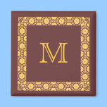 Monogrammed Stateroom Door Marker magnets
