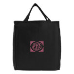 Monogrammed Tote Bag Embroidered embroidered bags
