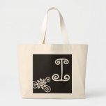 Monogrammed tote bags