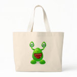 Monster 3 tote bags