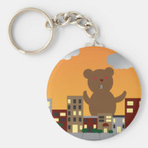 Monster Bear Keychain
