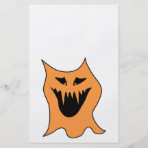 Monster. Black and Orange. Flyers