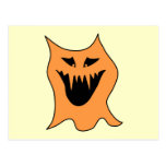 Monster. Black and Orange. Postcards
