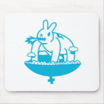 Monster Bunny Mousepads