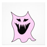 Monster Cartoon, Black and Pink. Invites