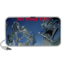 Monster Doodle Laptop Speaker
