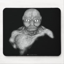 Monster from the Depths Mouse Pads